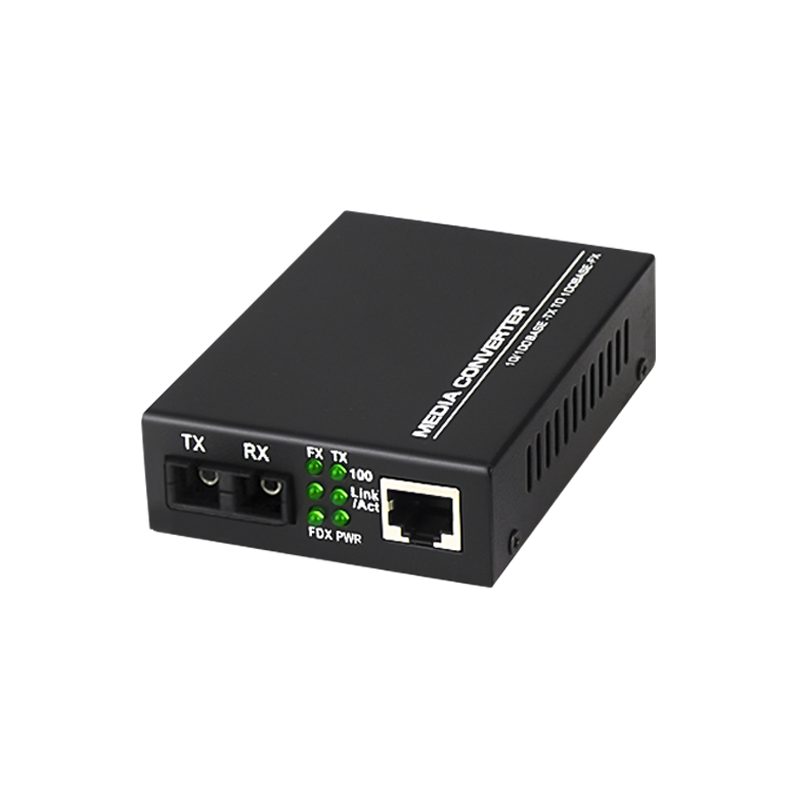 optical fiber transceiver 100m single multimode dual fiber transceiver photoelectric conversion switch network optical transceiver sc port