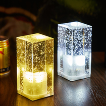 led charging bar table lamp ktv creative personality restaurant clean Bar Cafe glowing night light bar table lamp