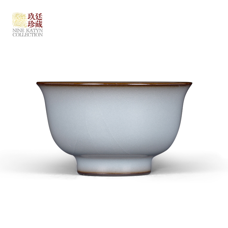 Nine at jingdezhen ceramic cups kung fu master cup single cup bowl on up tea set a single sample tea cup