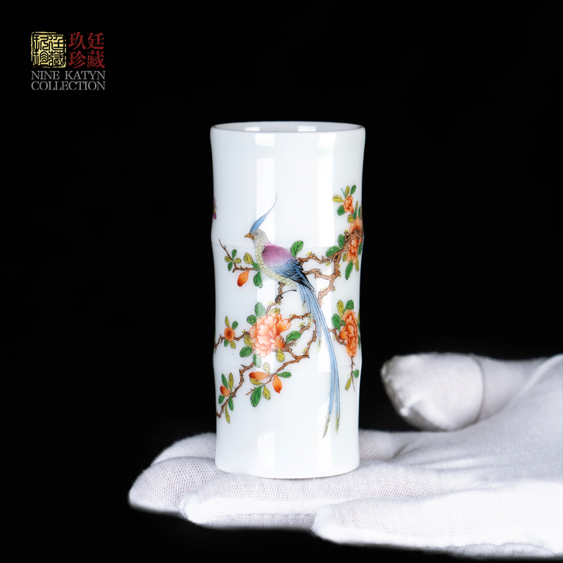 Nine at jingdezhen manual painting of flowers and fragrance - smelling cup hand - made the master sample tea cup cup kung fu tea tea cups