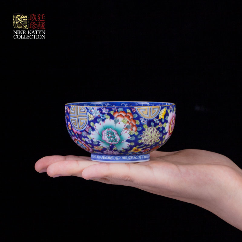 About Nine katyn colored enamel masters cup sample tea cup single CPU jingdezhen ceramic kung fu tea cups with personal single CPU