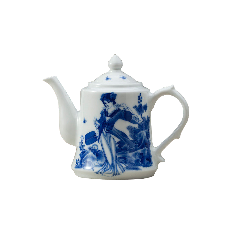 Jingdezhen hand - made ceramic kung fu tea set o the teapot fair keller cup eight the tea gift box packaging