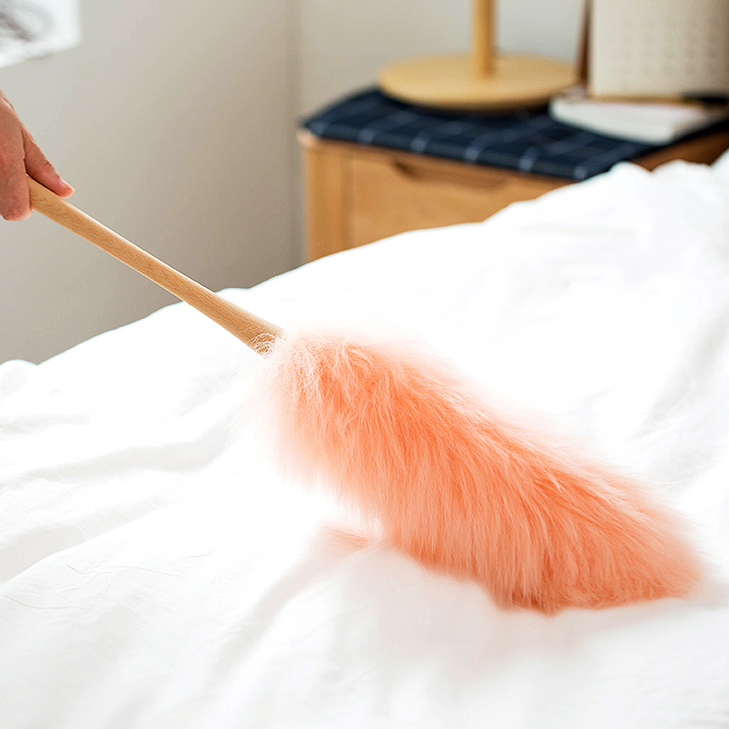 wool feather duster for dusting household duster for dusting