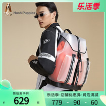 (Ari Team Design) LEISURE STEPS Backpack Mens 2022 New Packs Womens Large Capacity Tidal Cool Double Shoulder Bag