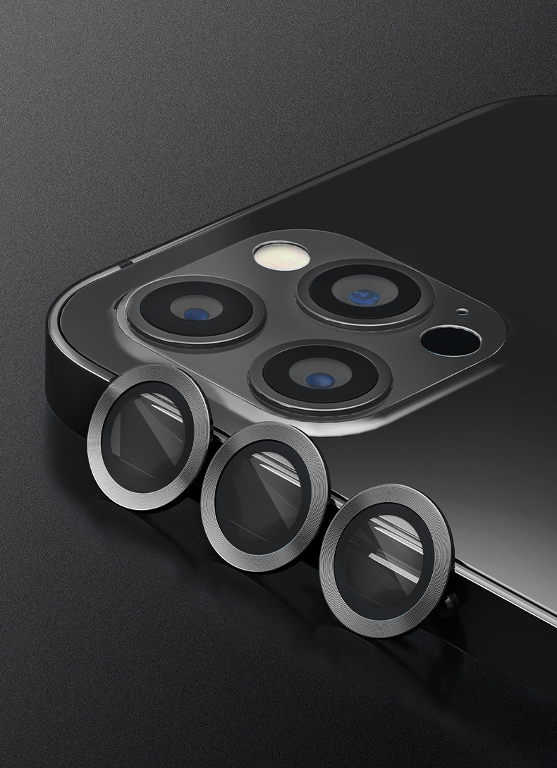 苹果镜头钢化膜iphone12pro手机11相机保护圈promax贴纸全包边保护罩