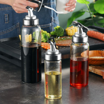 Kitchen Glass Oil Kettle Soy Sauce Set Home Large Leakproof Oil Bottle Vinegar Pot Small Oil Bottle Sauce Bottle