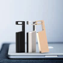 U disk 32G creative personality laser lettering custom U disk mini mobile phone holder student waterproof computer USB disk 32g