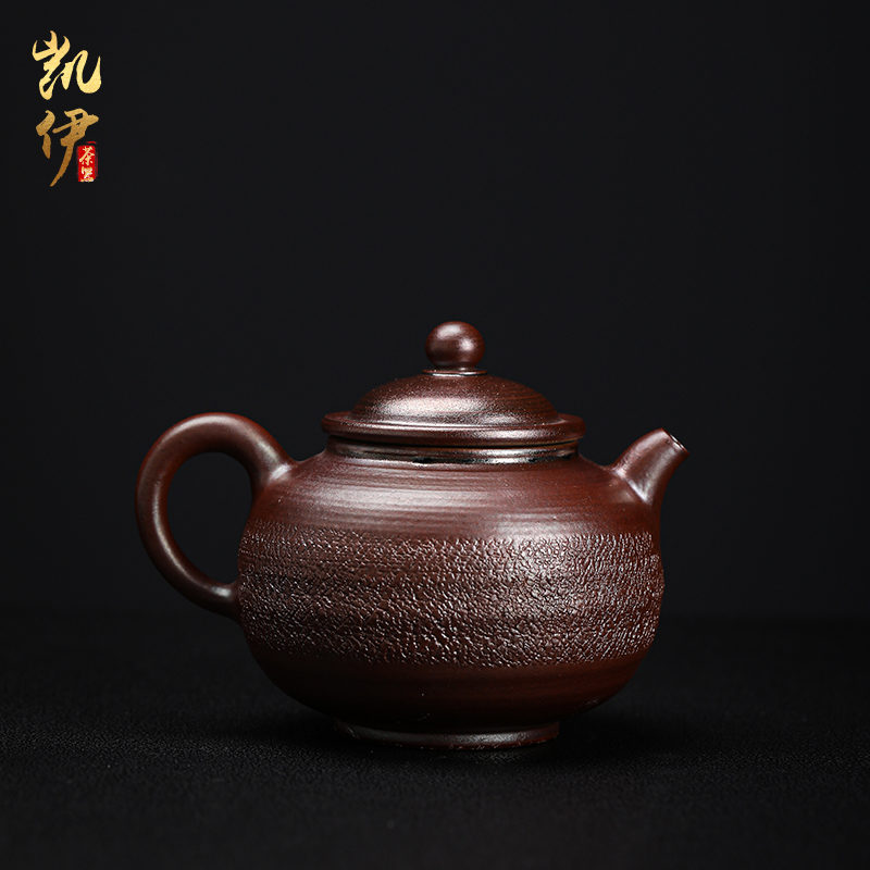 The Teacher manual firewood coarse pottery teapot household Japanese single pot, pot of kung fu tea ware ceramic tea set