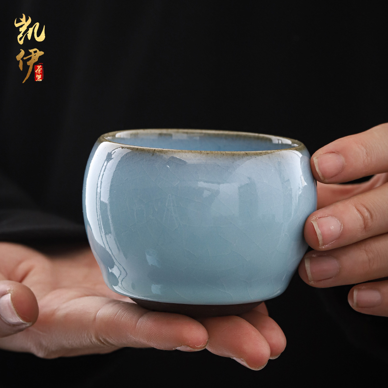 Patrick ho chi - ping master hand piece for up to leave but your porcelain cups have kung fu tea set single glass ceramic sample tea cup