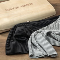 Ultra Comfortable Light Extravaganza Triple Home Wind Wood Box Mount High Fixed Mesh Breathable Pleated Fabric Microcone Tailoring Casual Pants