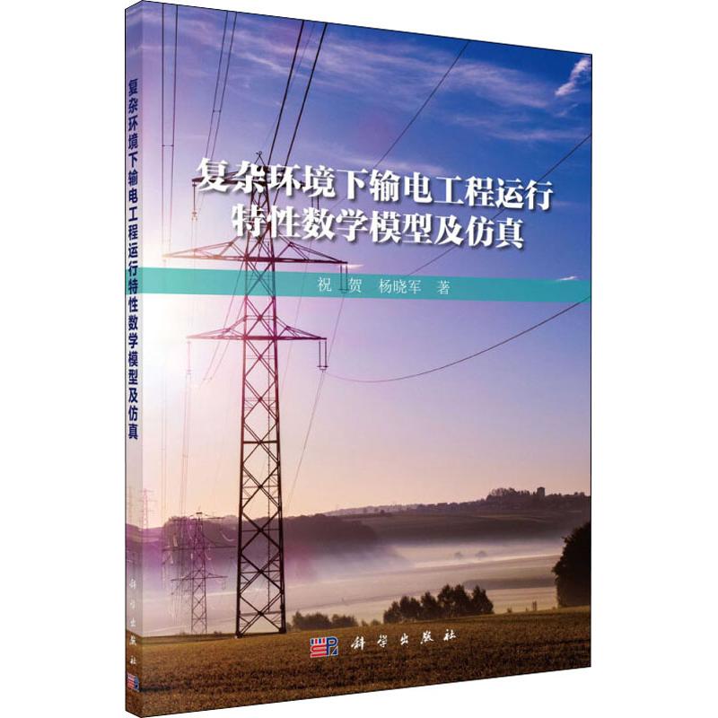 復雜環境下輸電工程運行特性數學模型及仿真 祝賀,楊曉軍 著 建築