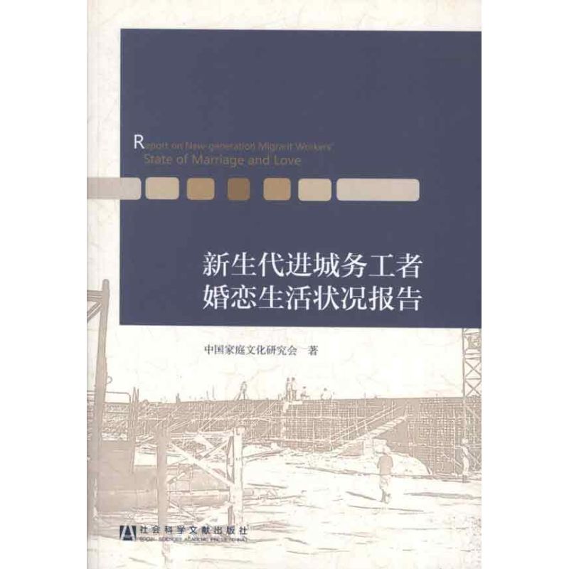 新生代進城務工者婚戀生活狀況報告 中國家庭文化研究會 著作 婚