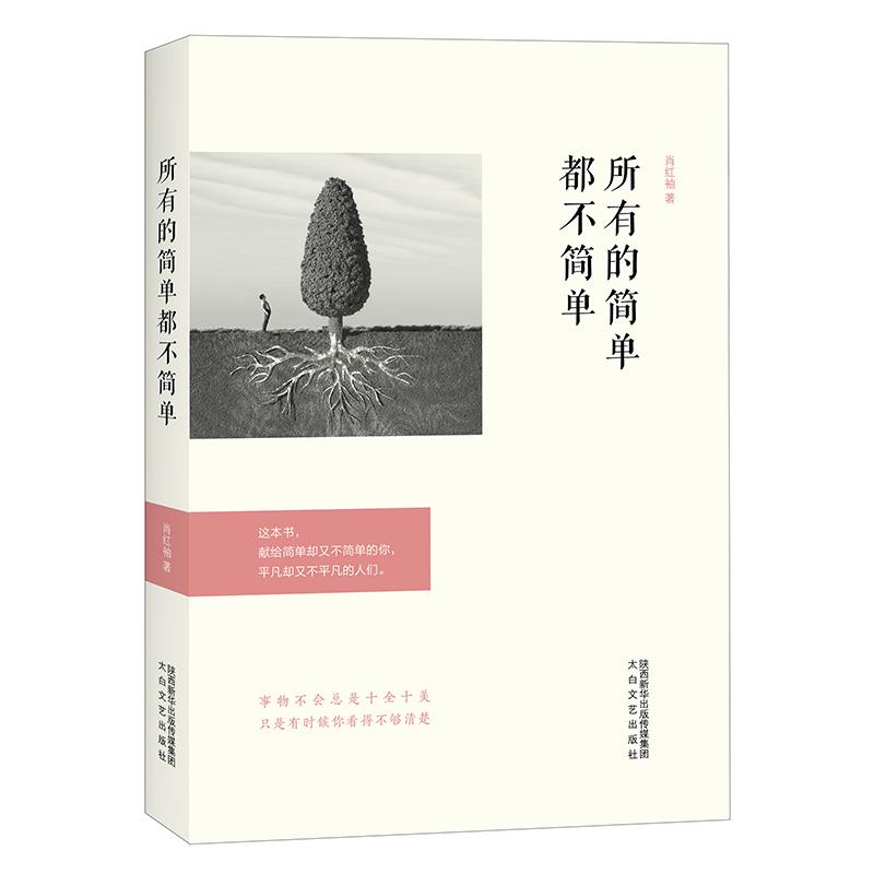 N所有的簡單都不簡單 肖紅袖 著 中國現當代隨筆文學 新華書店正