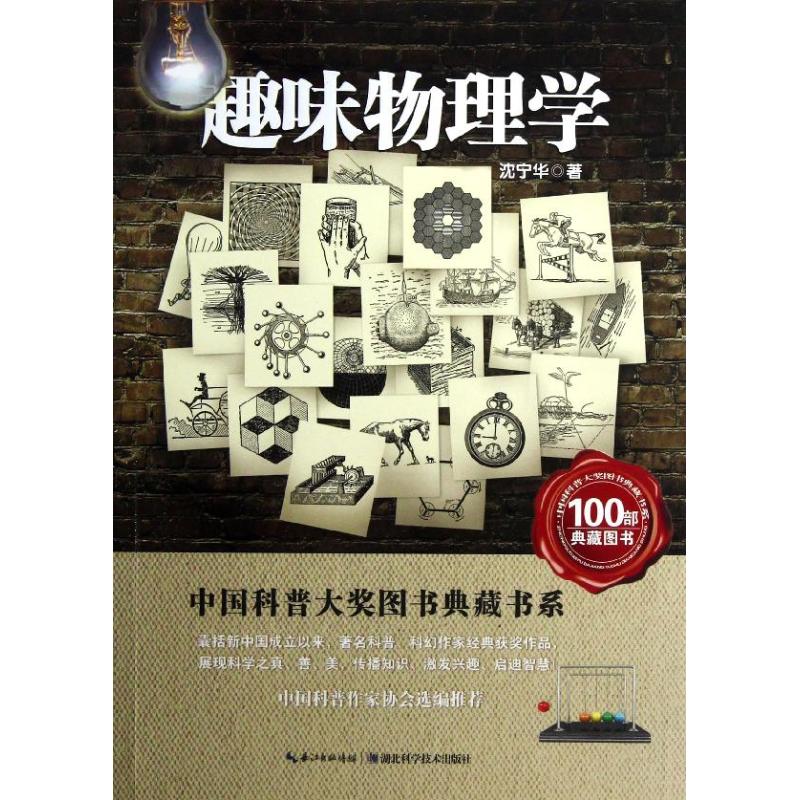 趣味物理學 瀋寧華 著作 益智遊戲/立體翻翻書/玩具書少兒 新華書