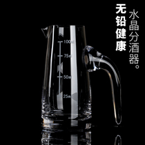 Hulk wine glass European style wine set with scale crystal white wine divider red wine decanter household