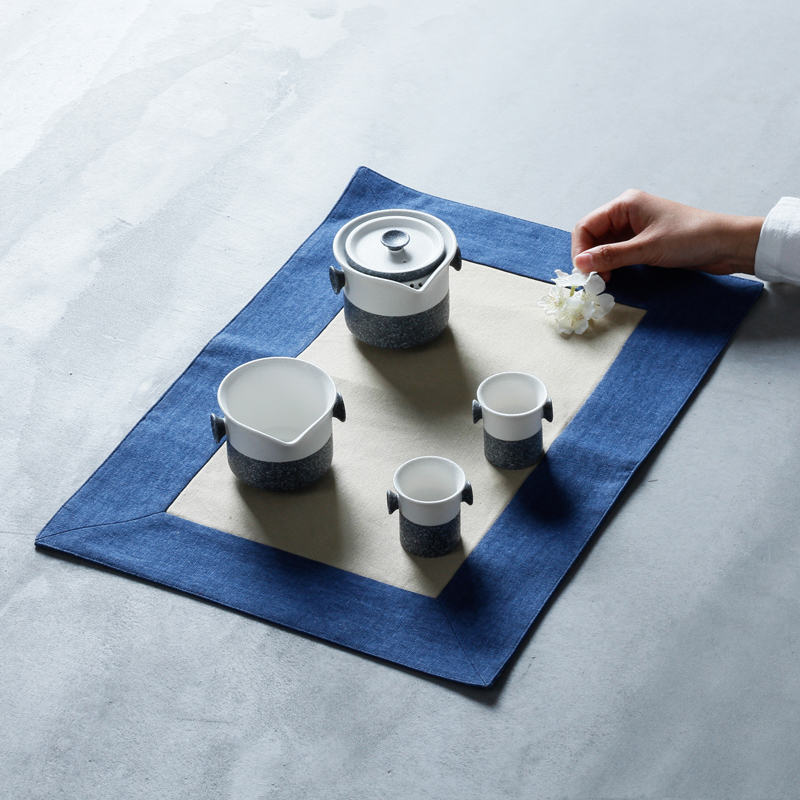 Three thousand tea tea table dry tea shade manual cloth cotton and linen tablecloth of type of flag mat tea accessories