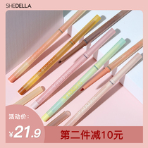 Shitia Brown eyeliner glue pen Waterproof and not easy to smudge Silkworm inner eyeliner Very fine white eyeliner pen for beginners