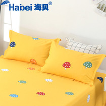 Thickened cotton pillowcase pillow leather pair of 48x74cm single cotton pillowcase large size two