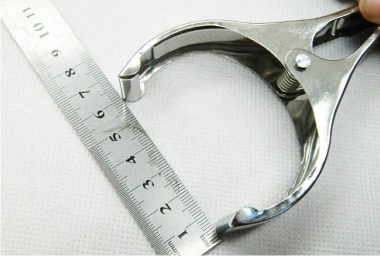 不锈钢强力衣夹子 晾晒夹子防风衣服夹被夹 晒被子的大号夹6个装