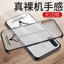 vivoiqoopro borderless mobile phone case iqooneo silicone ultra-thin bare metal machine feel iqoopro5g version male half bag transparent iqoo deer head frosted soft shell Net Red