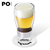 Danish po reflection cup Glass wine cup Drink Nordic style gift teacup Water office and home