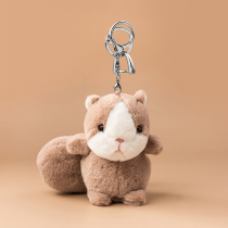 囧囧卡通公仔钥匙扣挂件 汽车链锁匙圈环女可爱宝宝毛绒挂饰