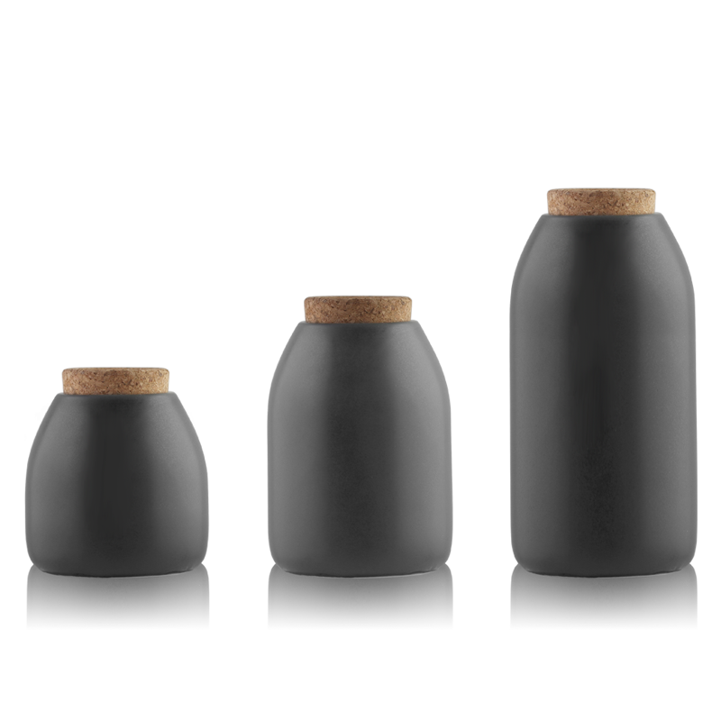 The lawsuits ceramic seal pot home kitchen receive grain storage tank receive tea bottle size