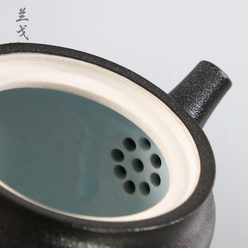Having a Japanese tea set household high - capacity ceramic teapot tea side presents the single pot custom LOGO