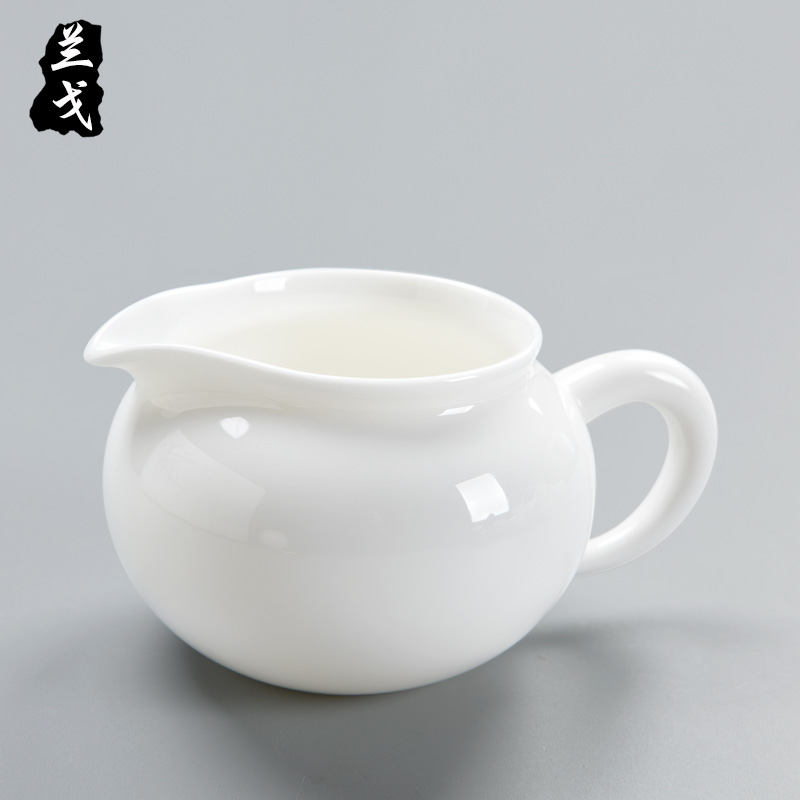 Having reasonable dehua white porcelain kung fu tea tea tea sea points fat white cups of tea ware ceramic cup