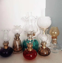 Japanese MOOMIN Antiquelamp retro nostalgic polish glass rum ornaments ghee oil lamp