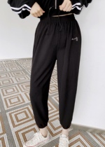 Wei Yanni Santa Rita slim King fried multi-color Joker casual pants