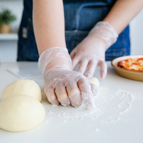 Gloves anti-stick water kneading and noodles household disposable non-stick food grade kitchen baking plastic film pvc