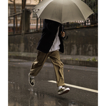 Nobodyknows Japanese basic Joker three-dimensional tailoring tooling casual loose mens and womens overalls trousers