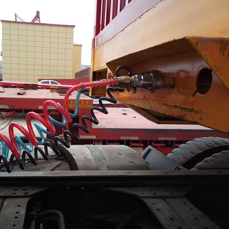 防冻半挂货卡车连接气管/空气软管弹簧管牵引车链接弹簧l螺旋气管