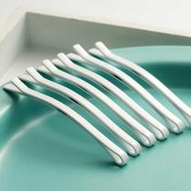 White word jacket card simple headdress accessories card Liu sea side jacket steel clamp BB nurse hat clamp