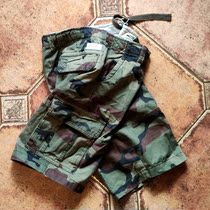 2021 summer outdoor tooling shorts men camouflage casual five-point pants multi-pocket straight loose cotton tourism tide