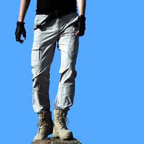 Thin summer outdoor quick-drying pants mens straight loose size hiking pants hiking fast-drying trousers sunscreen breathable