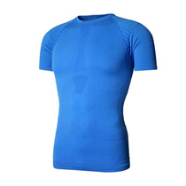 German cattle fitness training sports compression clothing mens tight T-shirt short sleeve breathable super elastic running sweat