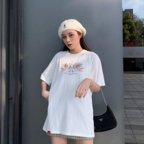 LKSTORE ICFFCOCO summer Angel base round neck short sleeve men and women couples National tide T-shirt short sleeve