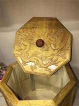 Sichuan Golden Silk Nangmu Xiaozhen Nangmi barrel Tumi barrel pattern Eight Senktu Fine Sculpture Craftsmanship Fine Sculpture Craftsmanship