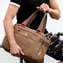 troop sail bag mens leisure skew satchel large capacity travel hand bag hand carry luggage bag minimalist single shoulder bag