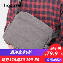 Troop sails bag for mens single shoulder bag multifunction inclined cross-pack inclined satchel for man bag multi-inserted bag youth tide bag