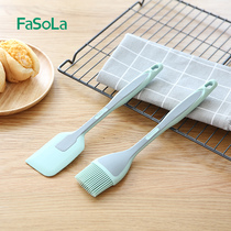 Japan Silicone Brush Cake High Temperature Resistant Oil Brushed Egg Liquid Brush Home Kitchen Barbecue Brush Baking Tool Oil Brush