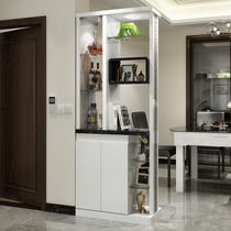 Entry partition porch cabinet shoe cabinet modern simple entrance living room small apartment double-sided feng shui cabinet wine cabinet decoration cabinet