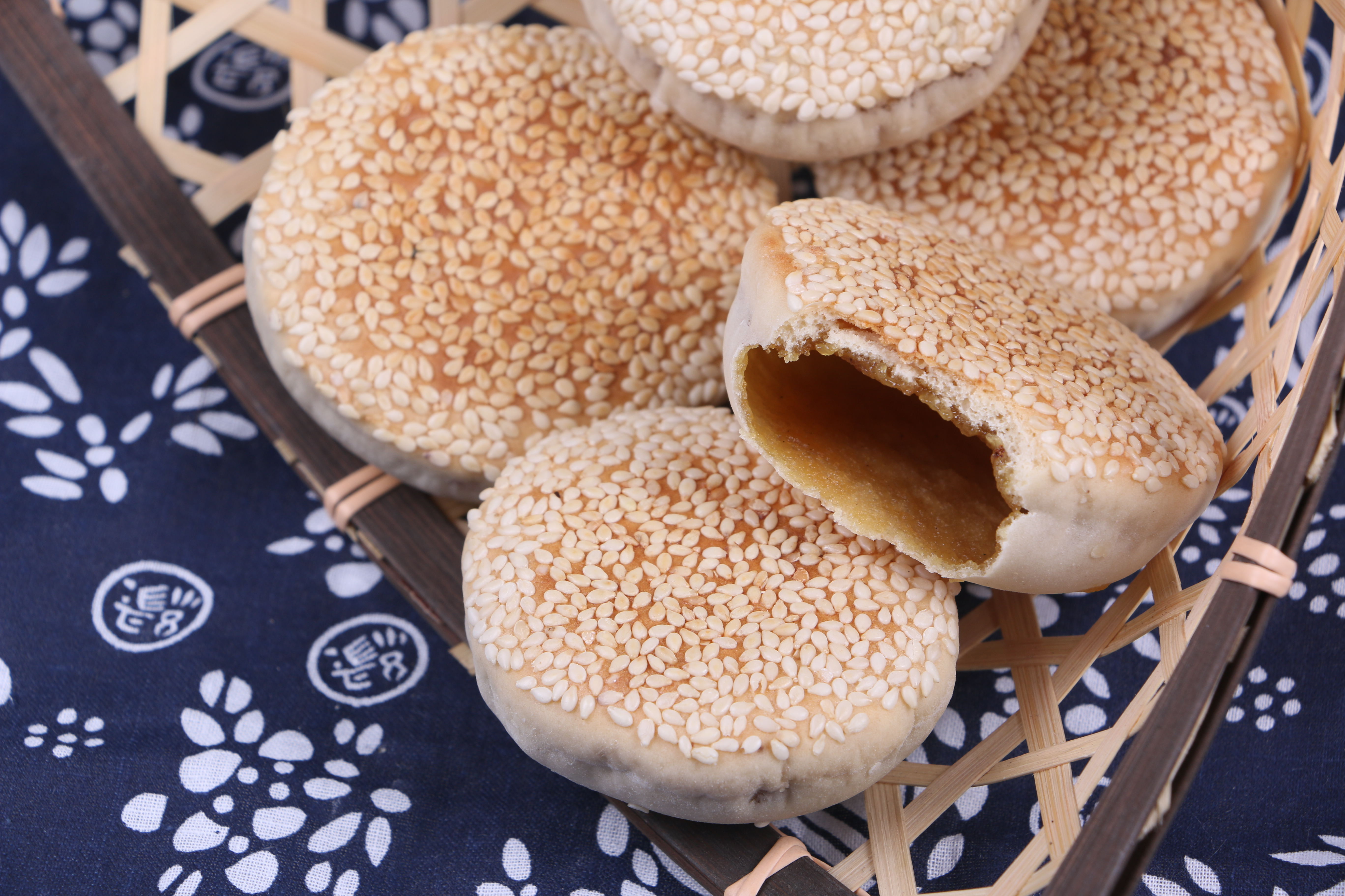 三衢味衢州特产 空心桂花饼 手工传统糖饼 点心零食 一筒5个包邮