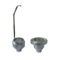 Shanghai Pushen Paint Viscosity Cup DIN Standard Outflow Cup Immersion Viscosity Cup Portable DIN Cup 4#