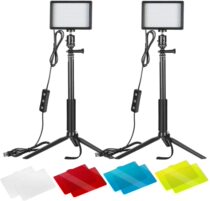 Neewer USB desktop LED video light mobile phone live beauty fill light with mini adjustable tripod