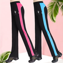 New square dance pants cotton quality yoga bodybuilding pants Gats up overweight women Casual Sports Fitness Long Pants