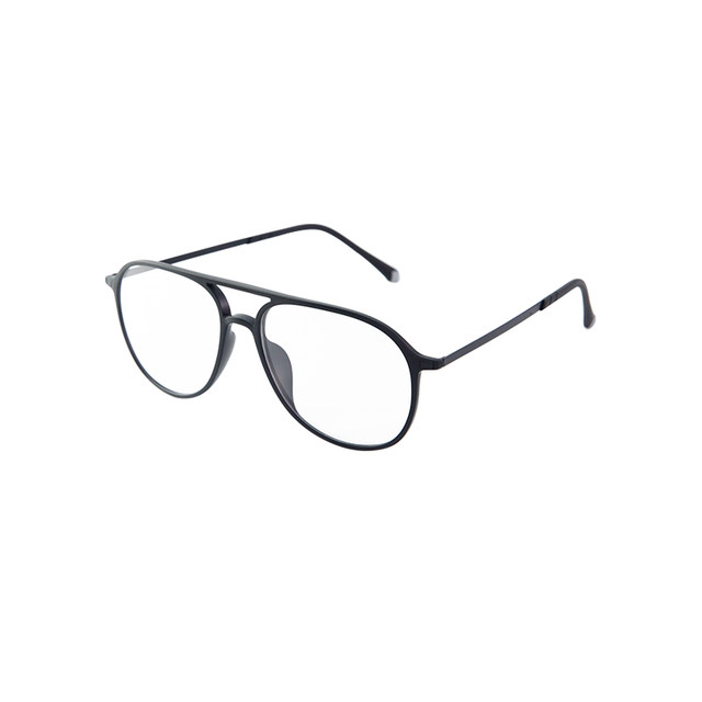 ຄົນອັບເດດ: Aviator Toad Glasses Frosted ສີດໍາຂອບຂະຫນາດໃຫຍ່ຂອງຜູ້ຊາຍແລະແມ່ຍິງແວ່ນຕາ Retro Ultra Light ສາມາດຈັບຄູ່ສໍາລັບ myopia