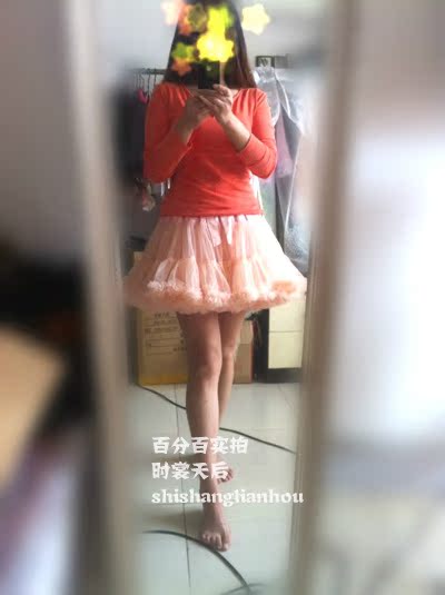 蔻馳鞋能撐大嗎 網紗蓬蓬裙lolita公主裙甜美軟妹蛋糕裙演出裙高腰裙半身短裙裙撐 蔻馳鞋碼